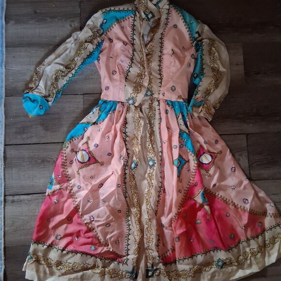 None Other - True Vintage Silk Dress 1950'60's? Small